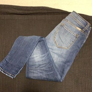 Kancan, medium wash denim